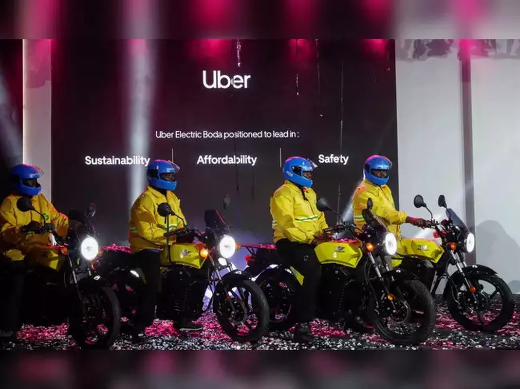 Uber ofrece un servicio de motos eléctricas en Kenia