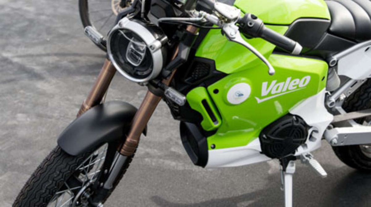 Valeo presenta su moto eléctrica de 48V en el CES 2022 Valeo presenta su moto eléctrica de 48V en el CES 2022