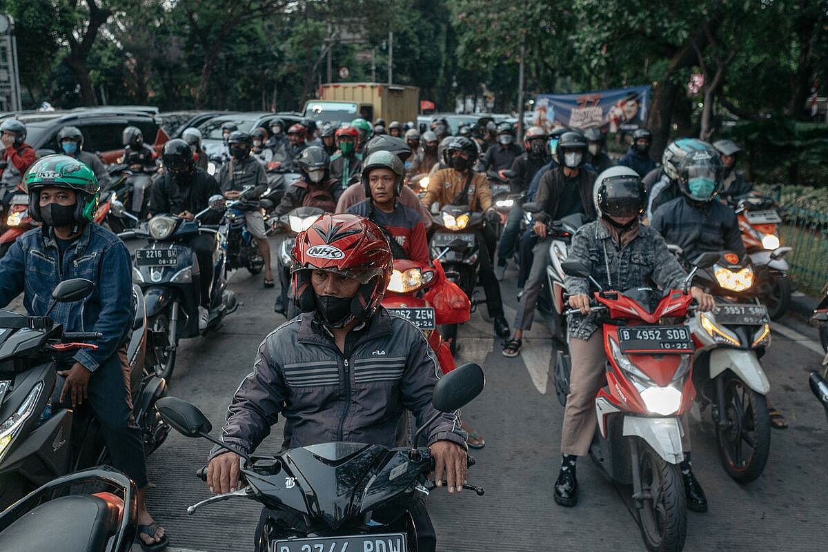 Indonesia, 6,2 millones de motos, tercer mercado mundial