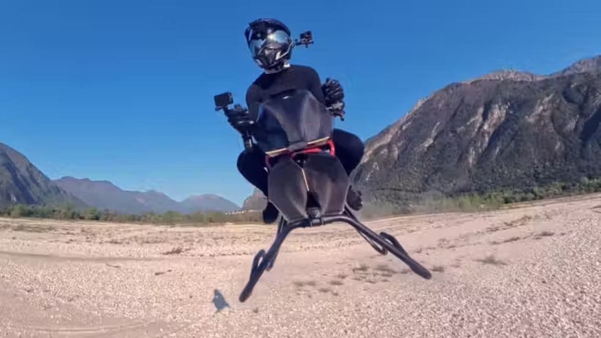 Volonaut Airbike: ¿es esta la moto voladora?