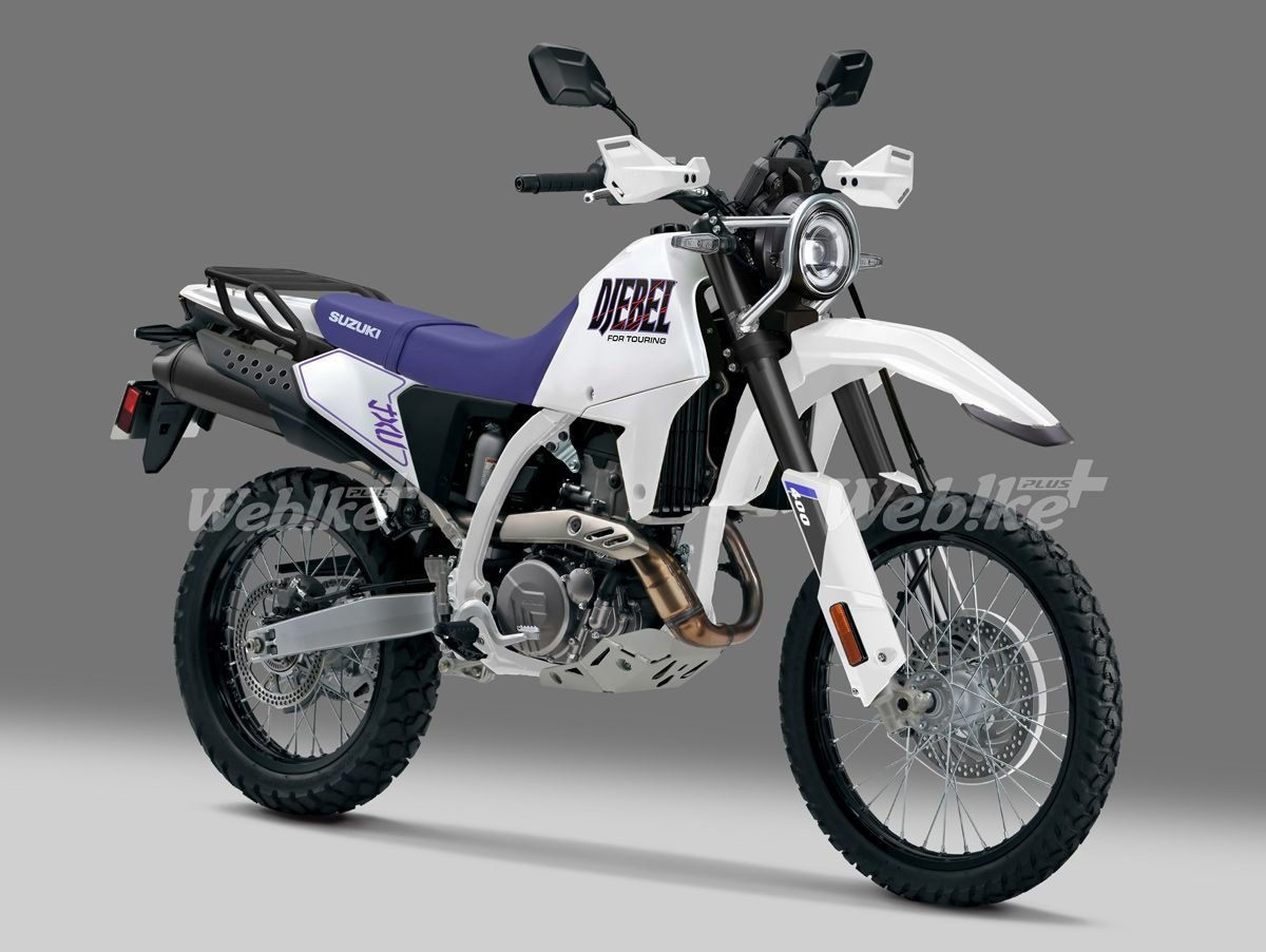 ¿Vuelve la Suzuki Djebel? Trail ligera con base DR-Z4
