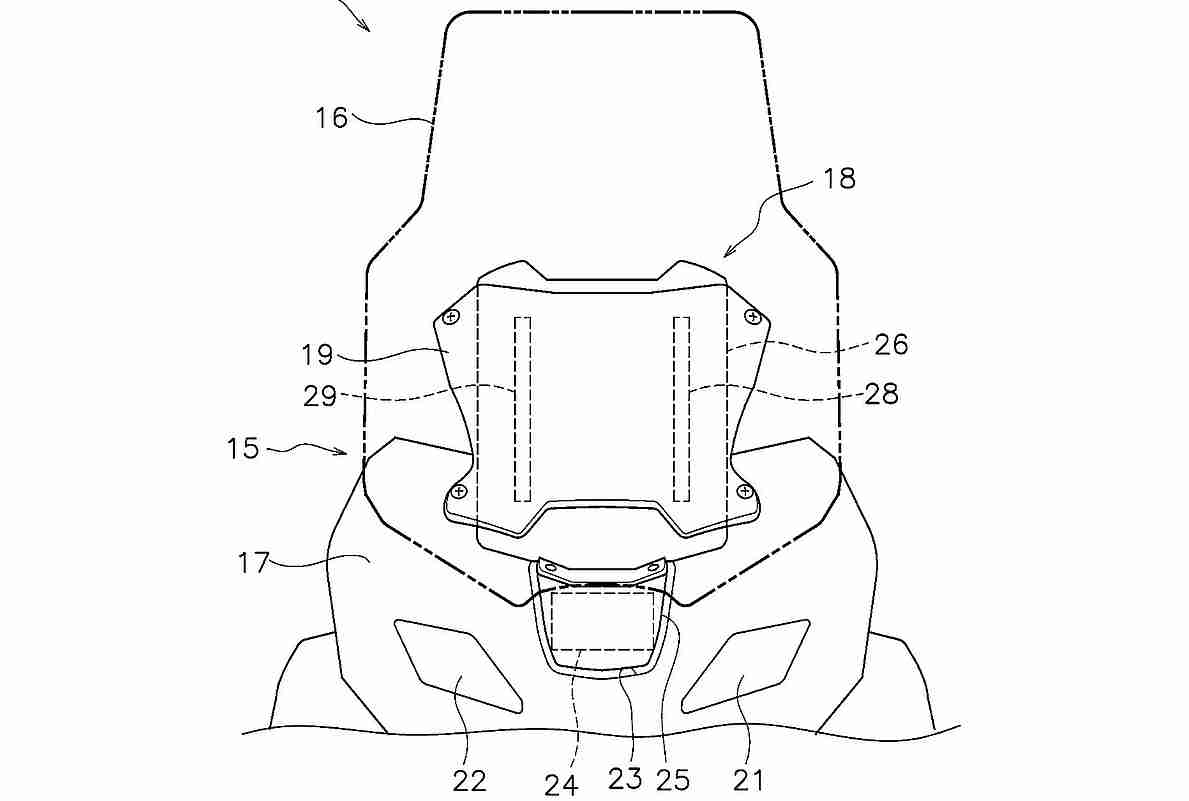 Yamaha patenta un sistema con cámara delantera Yamaha patenta un sistema con cámara delantera