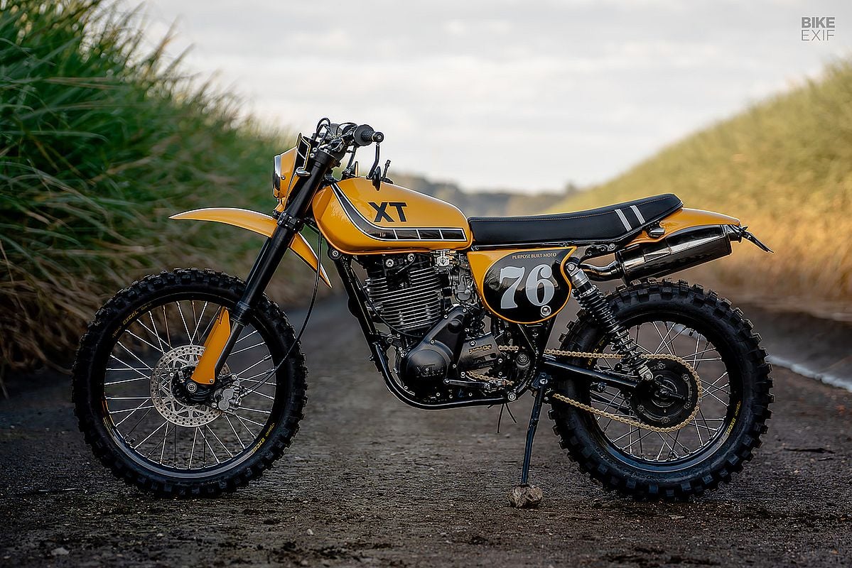 Ensueño: Yamaha XT500 de 1976, pionera del Dakar