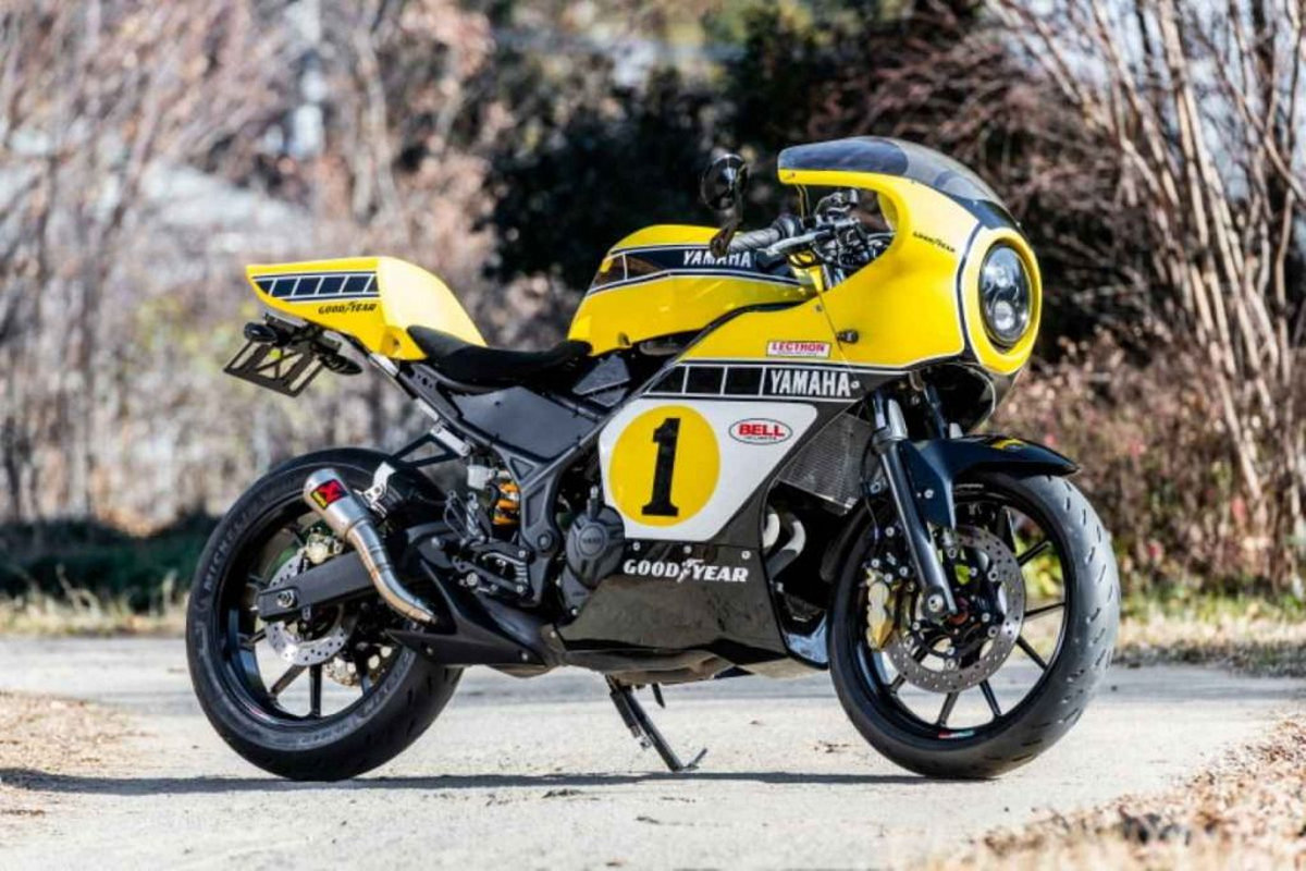 Moto de ensueño: Yamaha YZF-R25 Kenny Roberts réplica