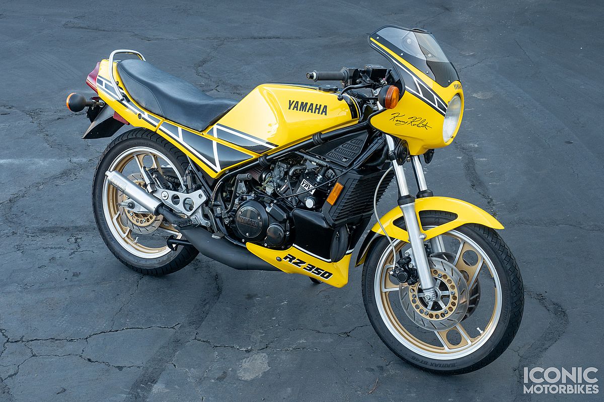 Ensueño: Yamaha RZ350 de 1985, la moto de Kenny Roberts