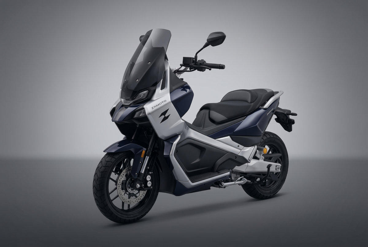 ¡Bomba! ZXMoto 250T ADV: scooter bicilíndrico, 30 CV, chasis de moto y 3000 euros ¡Bomba! ZXMoto 250T ADV: scooter bicilíndrico, 30 CV, chasis de moto y 3000 euros