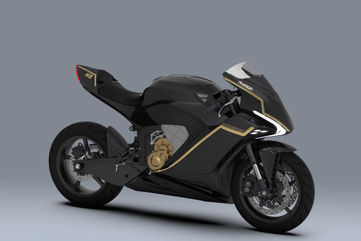 Damon: La moto eléctrica del futuro ¡y autónoma! 