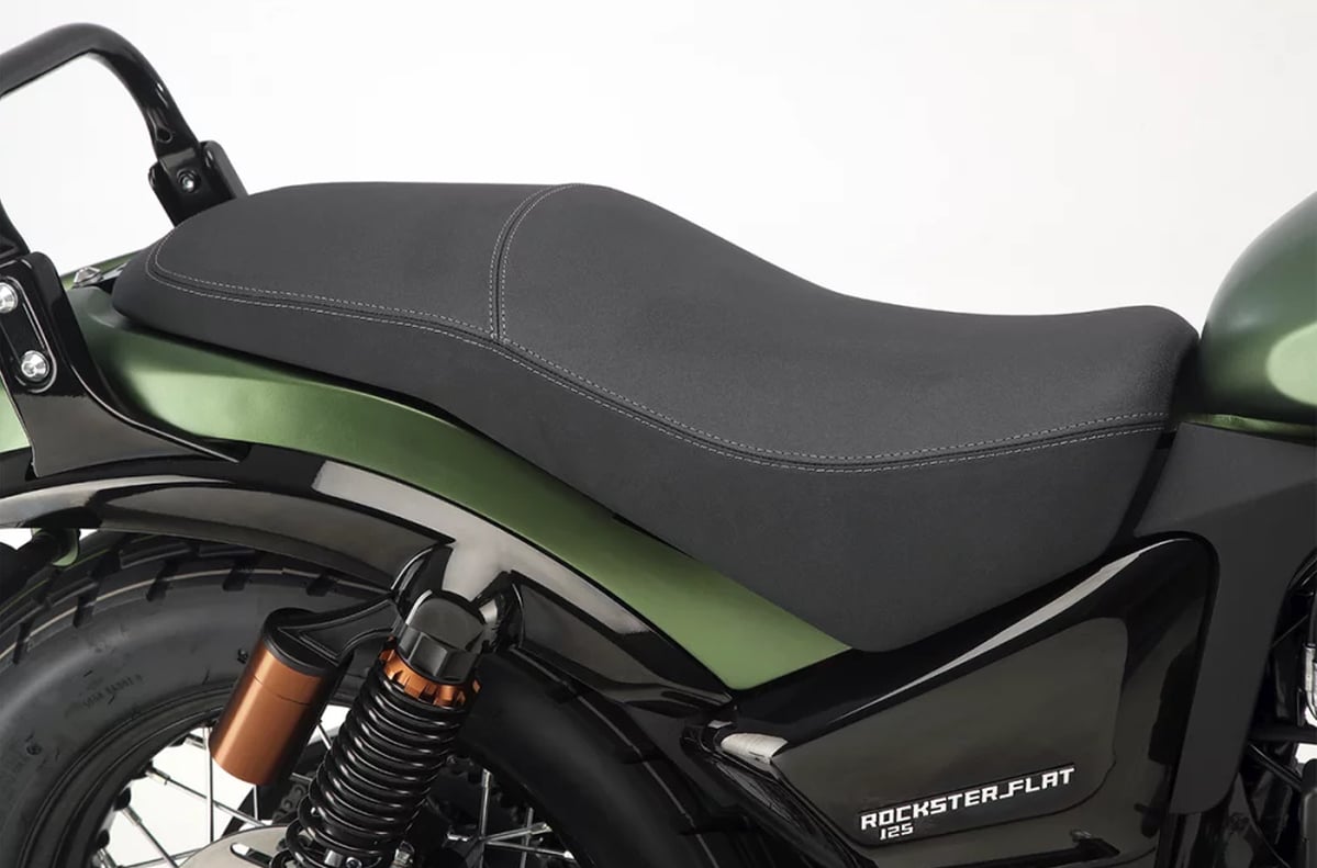 Asiento de la Macbor Roadster 125 Flat