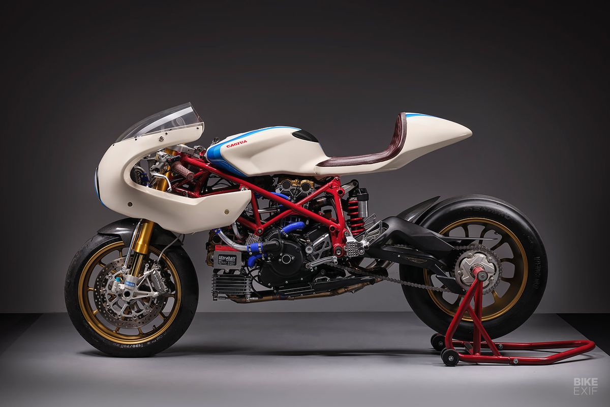 Moto de ensueño: Ducati 749S café racer drag racing