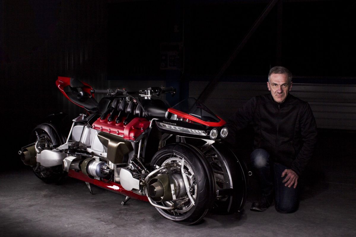 ¡Vuela bajo con la Lazareth LMV496 Moto Volante!