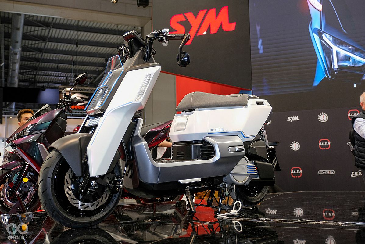 SYM PE 3: híbrido, 3 litros y 300 km de autonomía