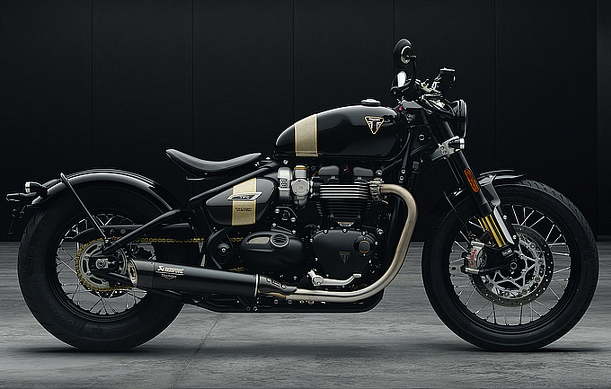 Nueva Triumph Bonneville Bobber TFC: escultural y exclusiva