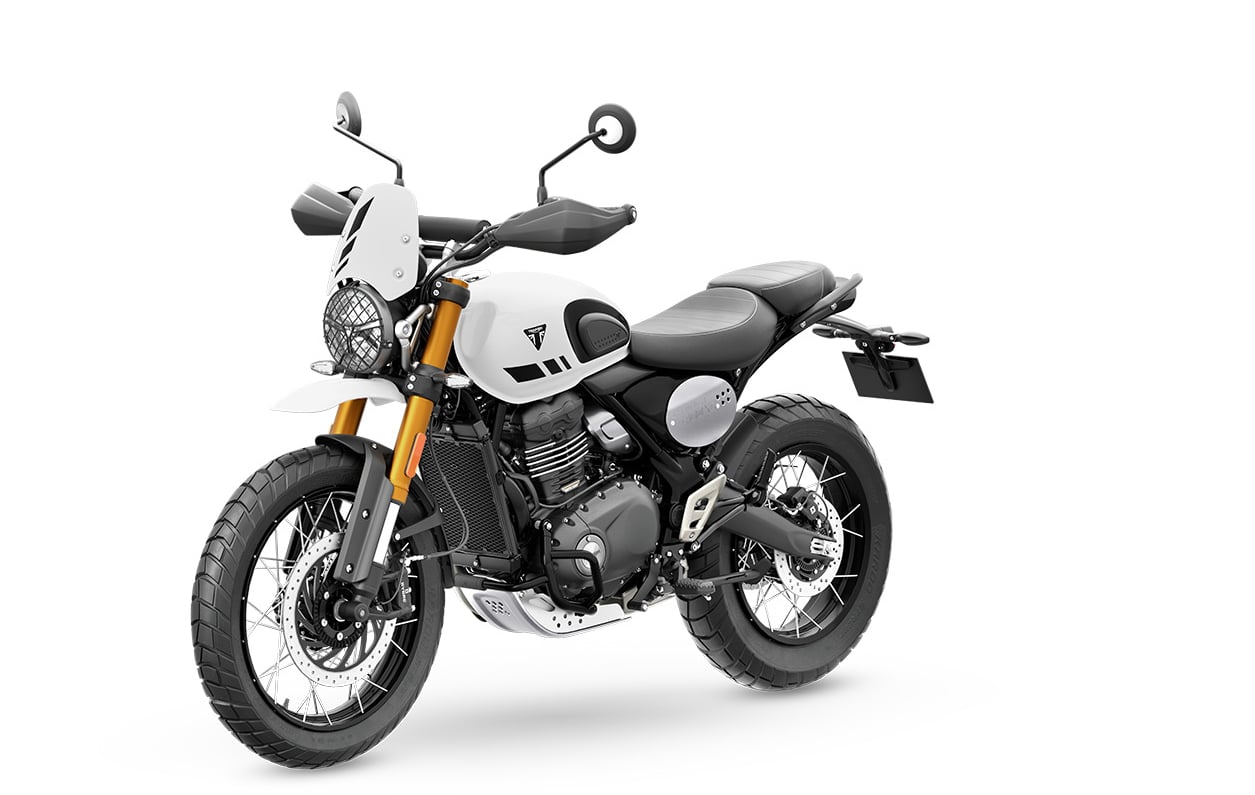 Nueva Triumph Scrambler 400 XC: accesible y capaz