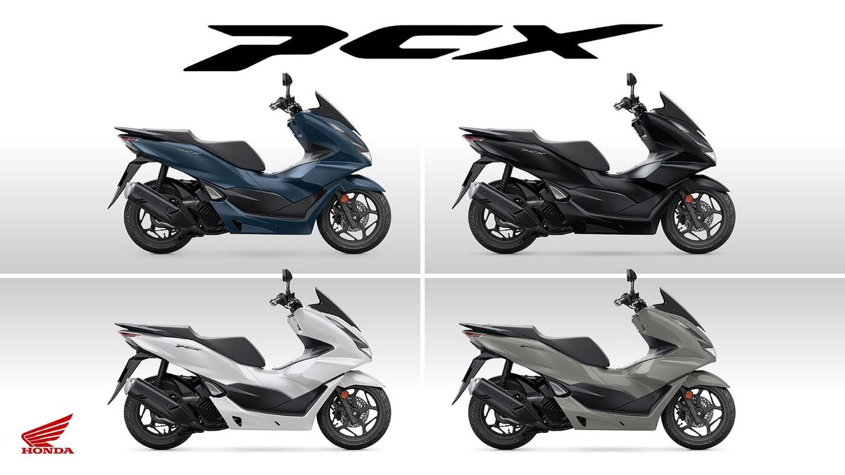 Honda SH125i, PCX, Vision y CB125R: nuevos colores para 2023