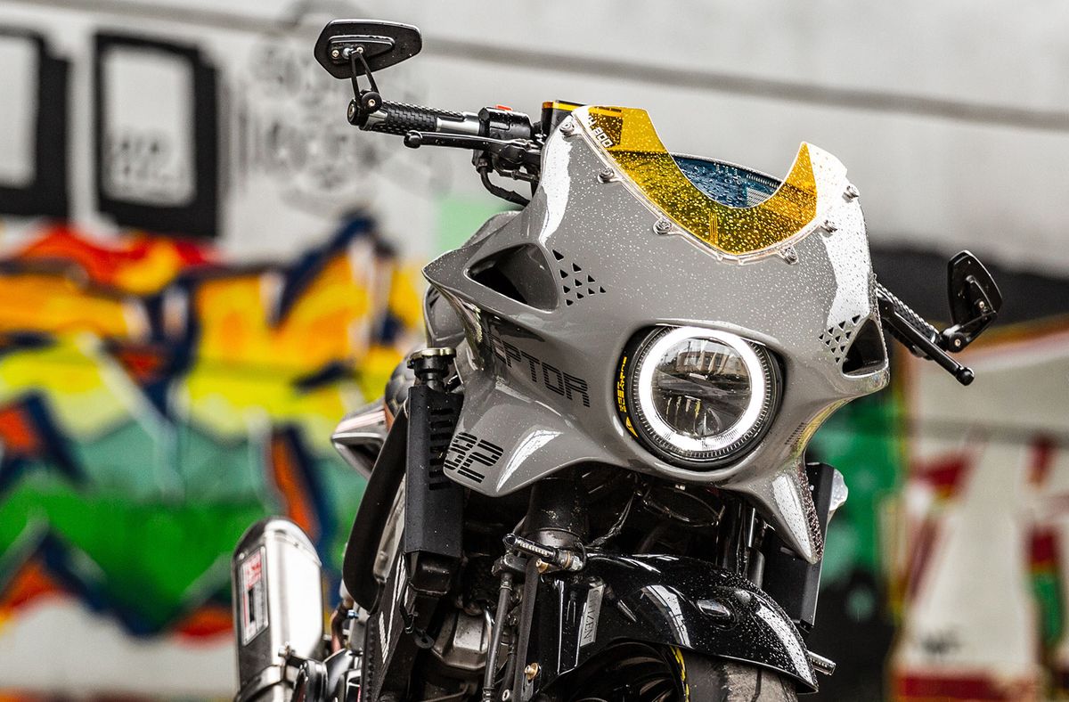 Moto de ensueño: Honda VFR800 Interceptor Cyberpunk