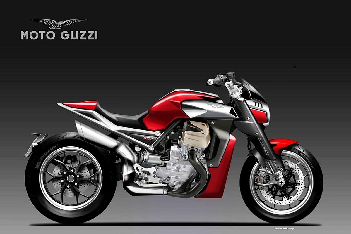 Las Moto Guzzi V100 Mandello de Oberdan Bezzi