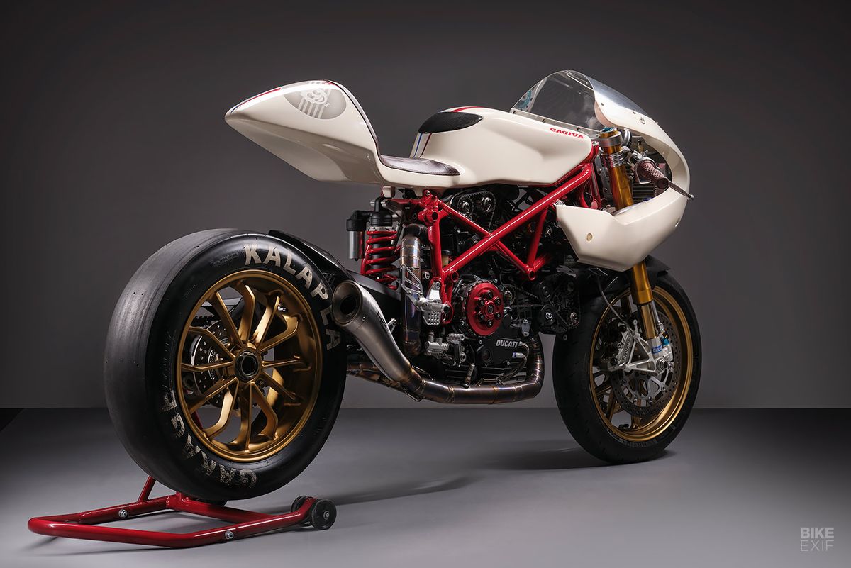 Moto de ensueño: Ducati 749S café racer drag racing