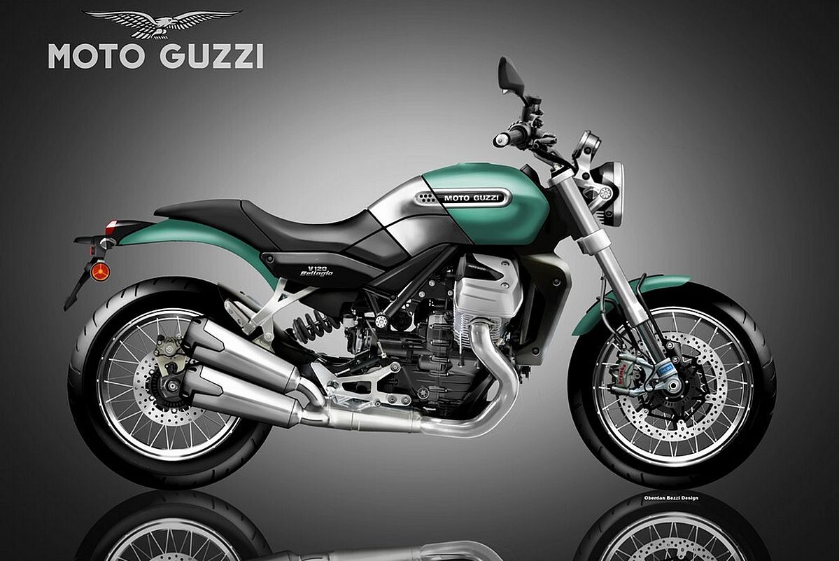 Las Moto Guzzi V100 Mandello de Oberdan Bezzi