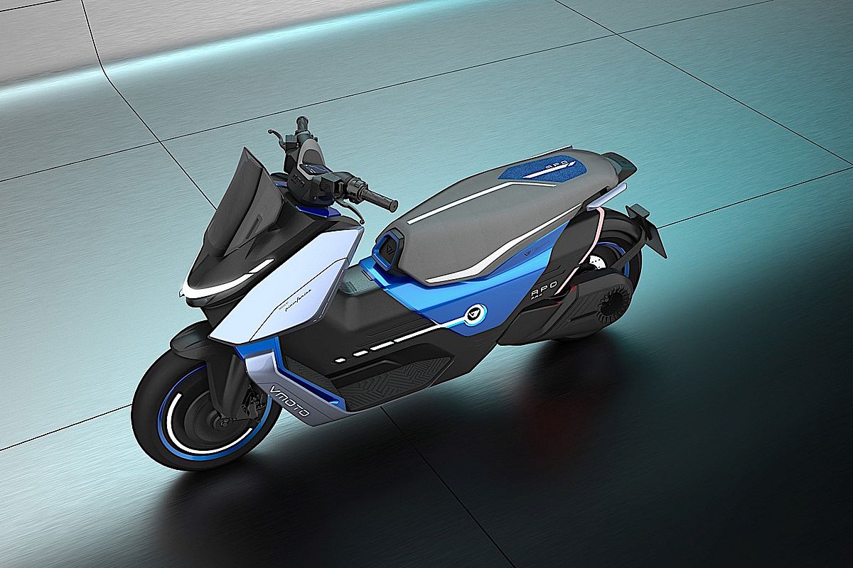 Vmoto APD: scooter eléctrico diseñado por Pininfarina