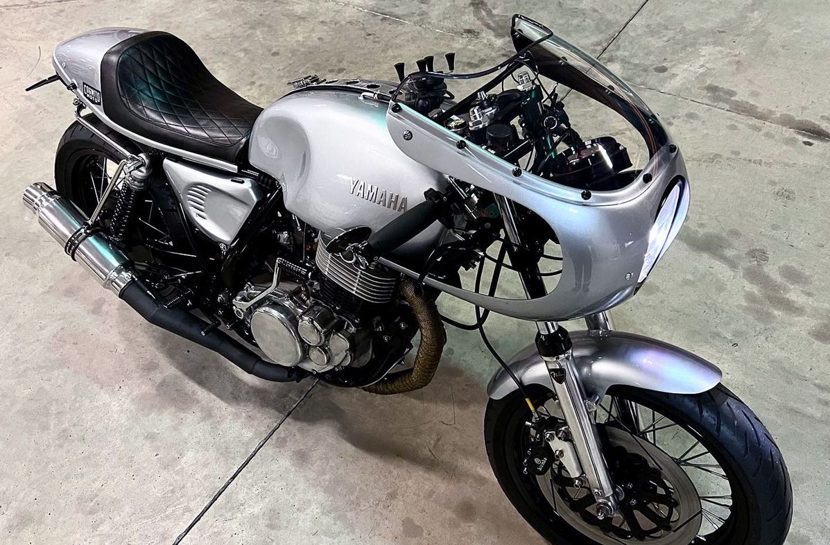 Moto de ensueño: Yamaha SR400 café racer