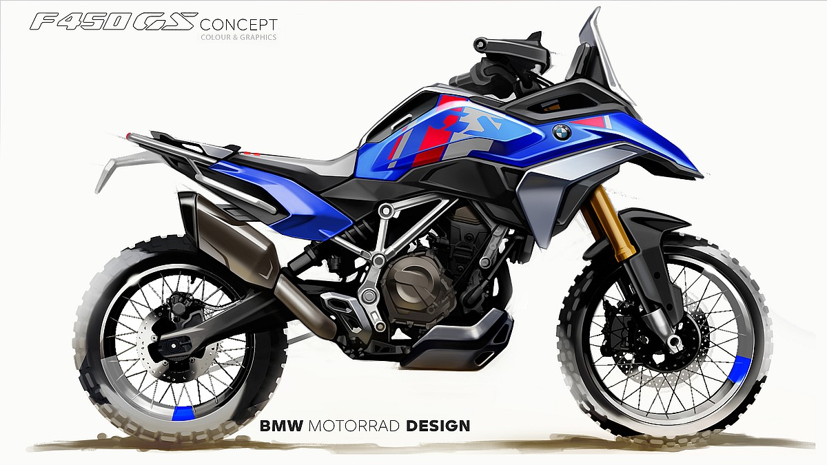BMW Concept F 450 GS: mini GS bicilíndrica para el A2