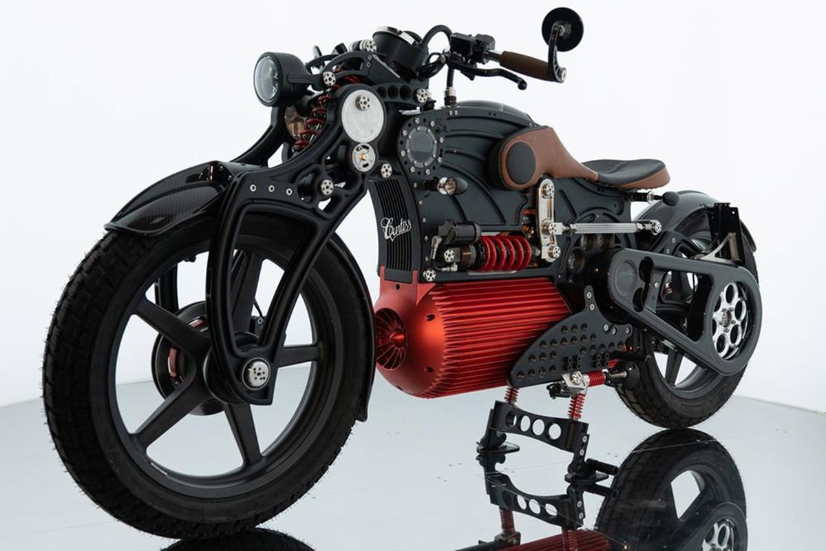 Curtiss One, la moto eléctrica que cuesta 100.000 euros