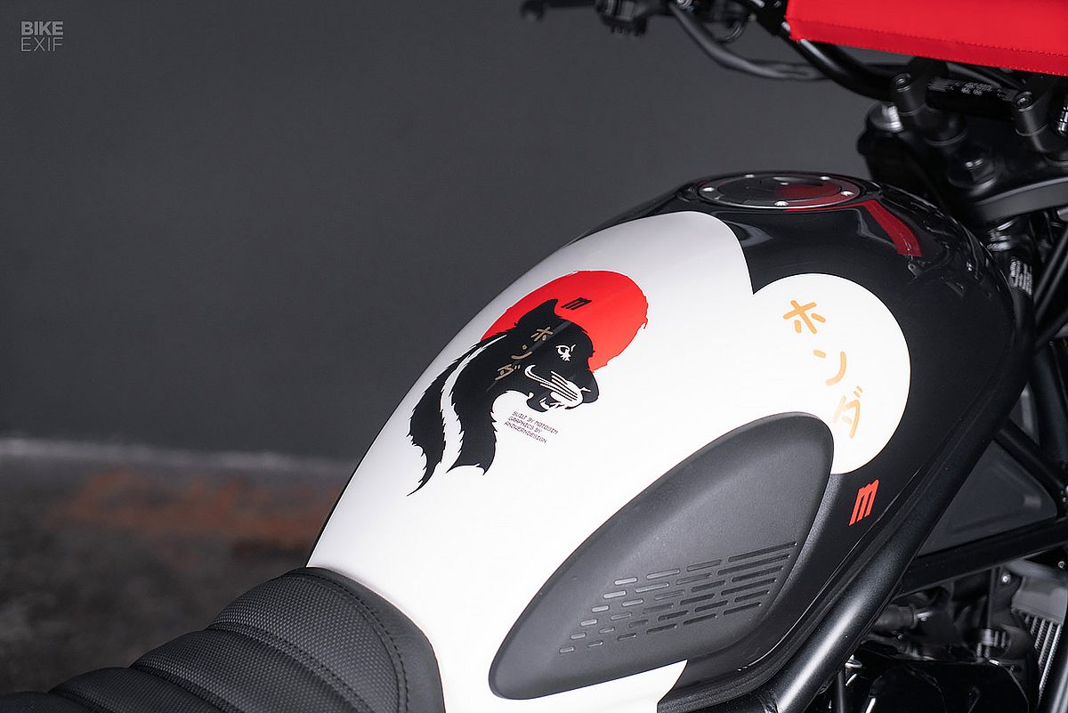 Moto de ensueño: Honda CL500 Motoism, con posavasos