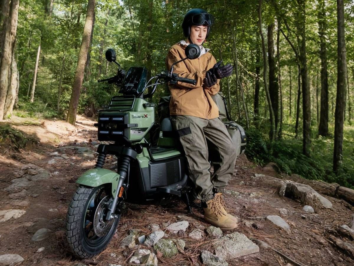 Honda Square X 125: scooter trail de carga por 1500 euros