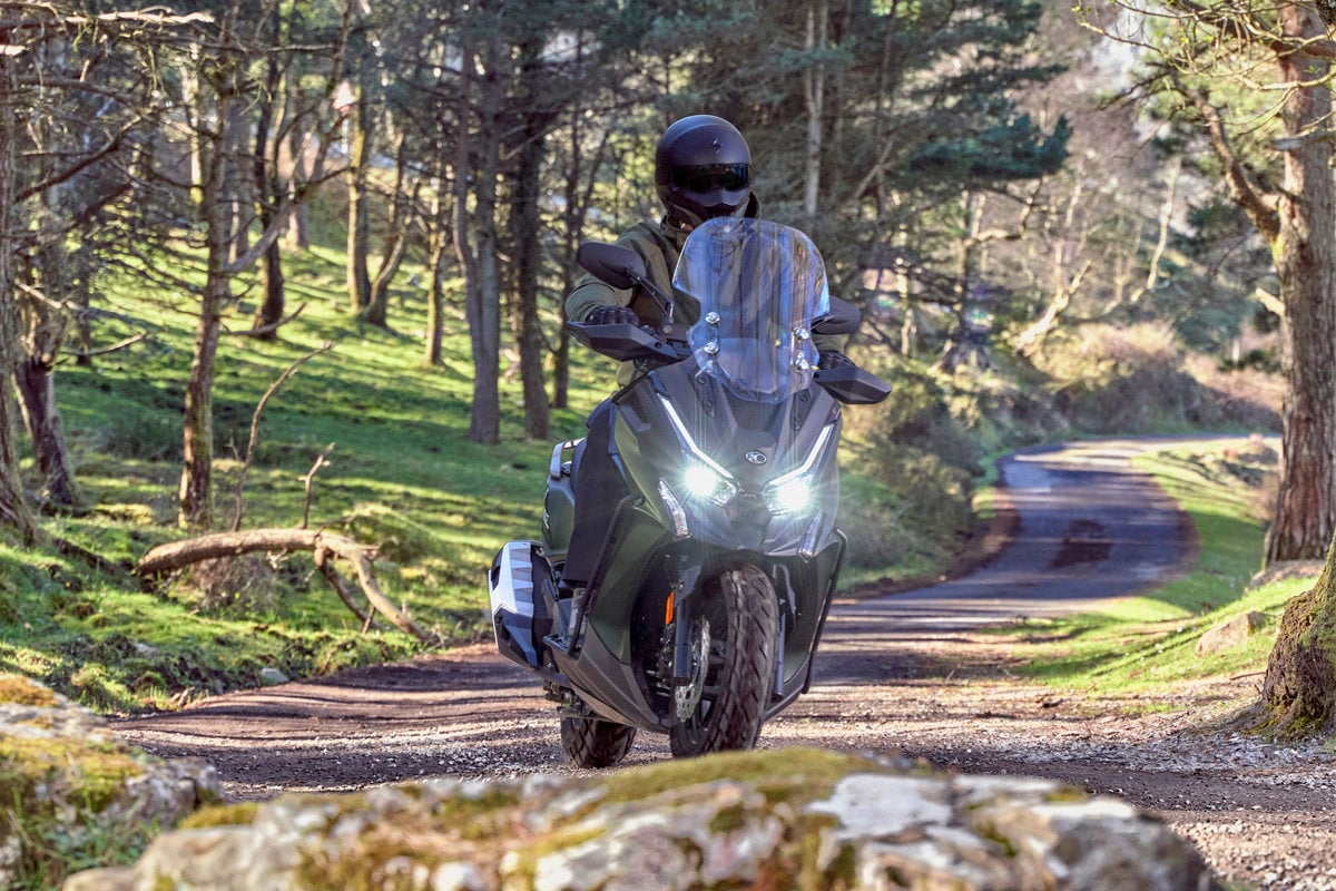 Nuevo KYMCO DTX 350: más confort y gran calidad-precio