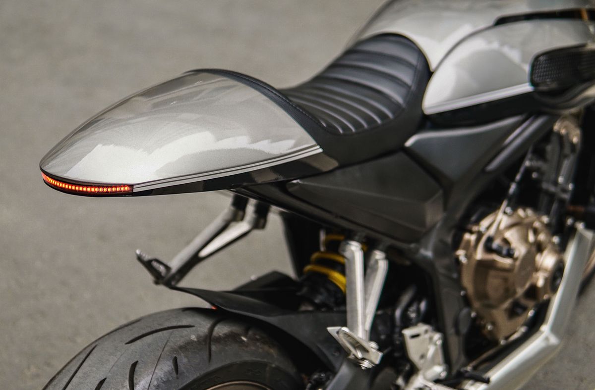 Moto de ensueño: Zife Design Honda CB650R, retro futurista
