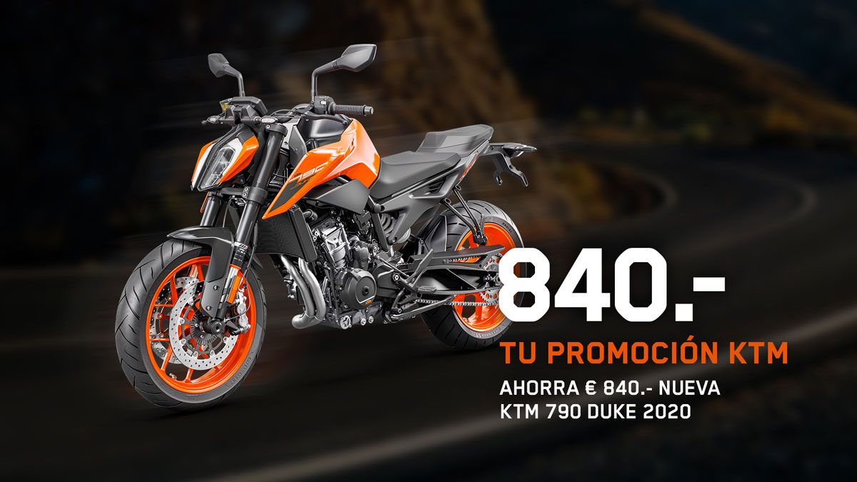 KTM mantiene sus promociones vigentes hasta fin de año