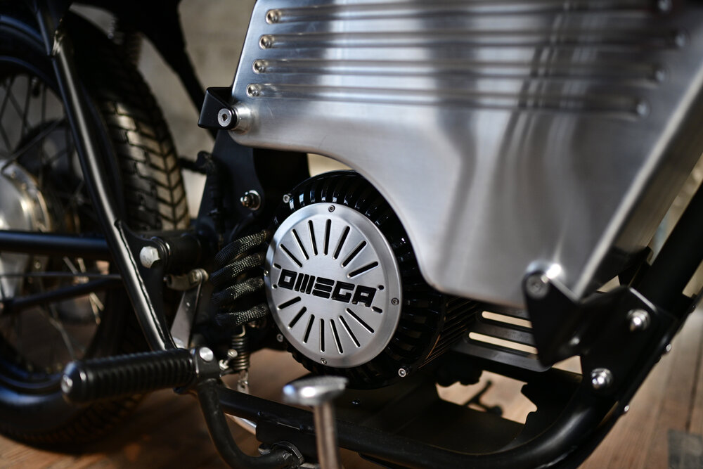 Omega EV200: una moto eléctrica bonita y con estilo