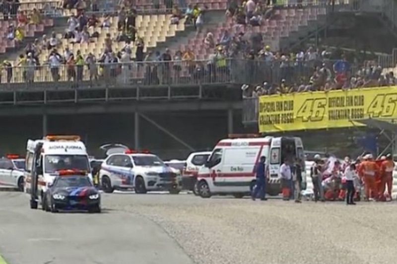 Accidente Luis Salom Accidente Luis Salom