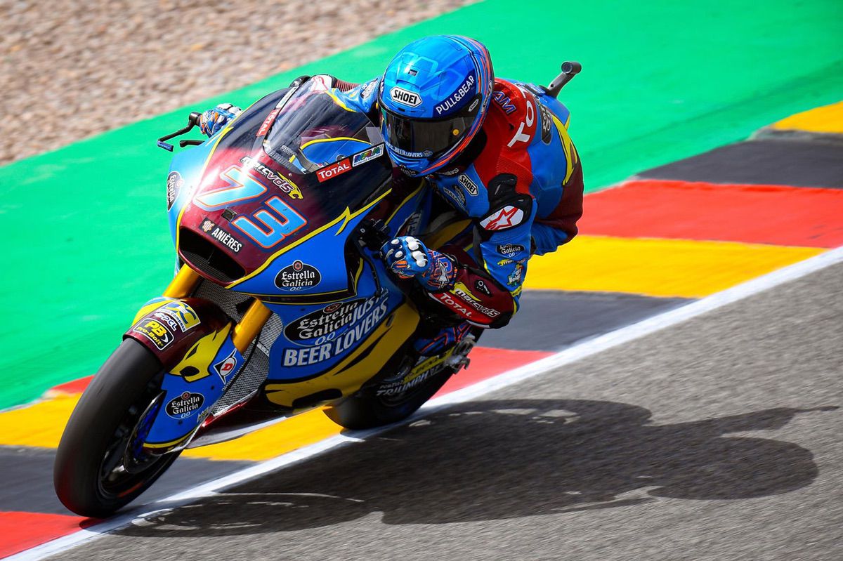 Alex Márquez logra la pole en Moto2 en el GP de Alemania Alex Márquez logra la pole en Moto2 en el GP de Alemania