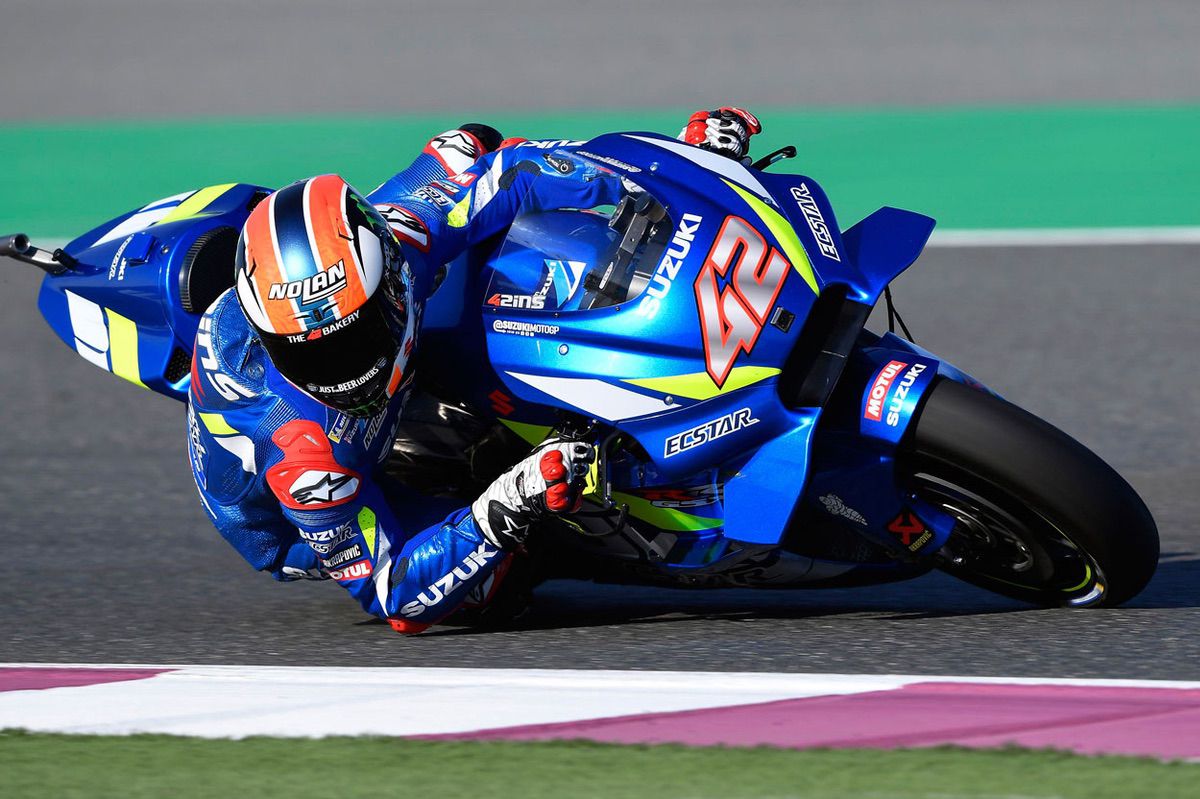 Alex Rins fue cuarto en el GP de Qatar 2019