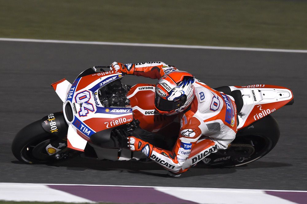 Andrea Dovizioso y Ducati, segundos en el GP de Qatar Andrea Dovizioso y Ducati, segundos en el GP de Qatar