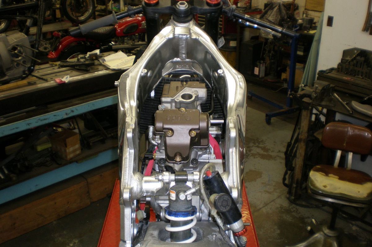 Moto de ensueño: Aprilia RS con motor SXV550 ¿una locura?