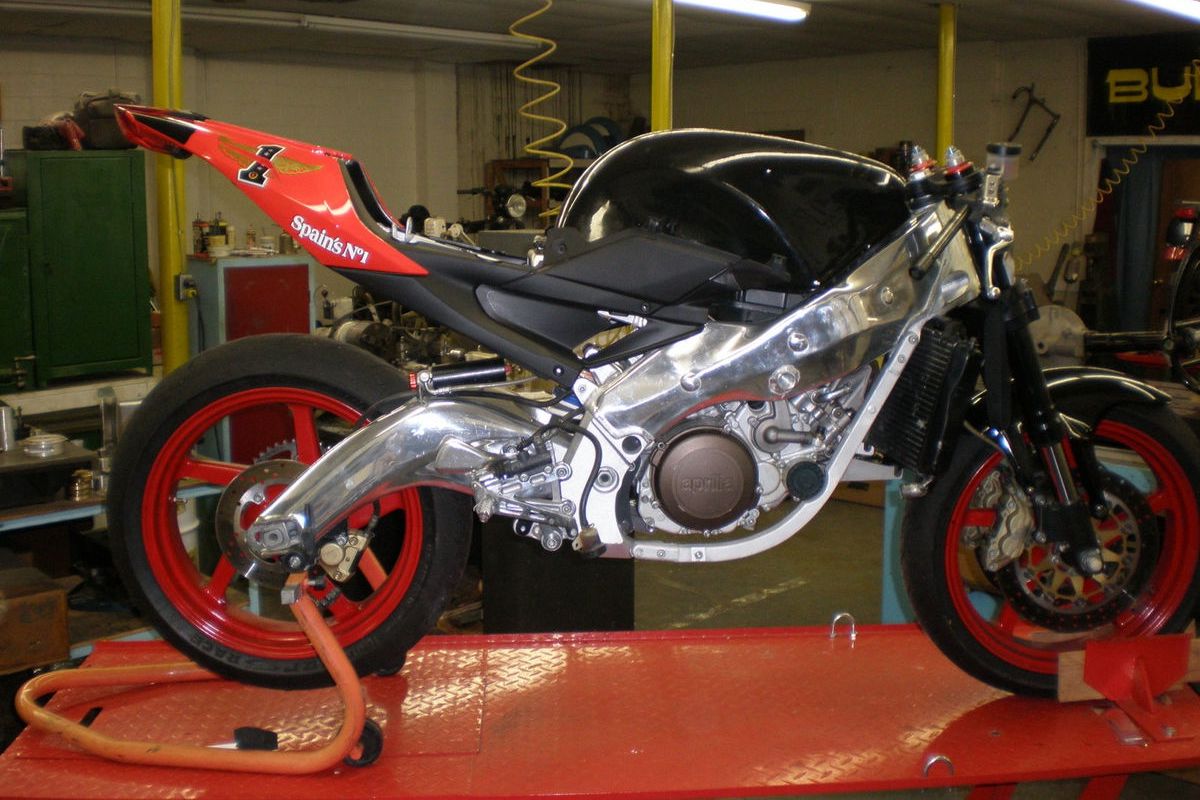 Moto de ensueño: Aprilia RS con motor SXV550 ¿una locura?