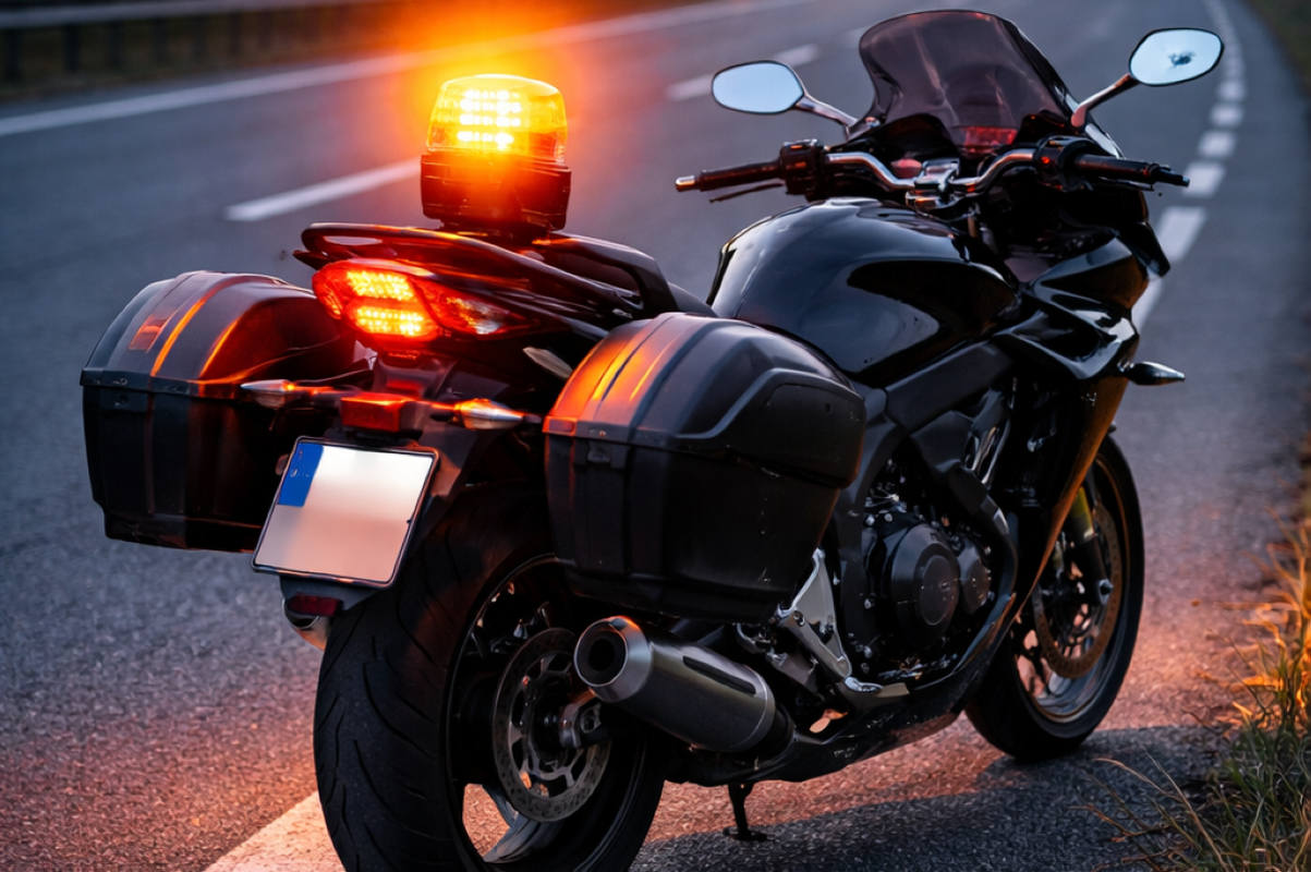 ¡Nueva baliza V17 para motos! Será obligatoria en verano de 2026 y más cara
