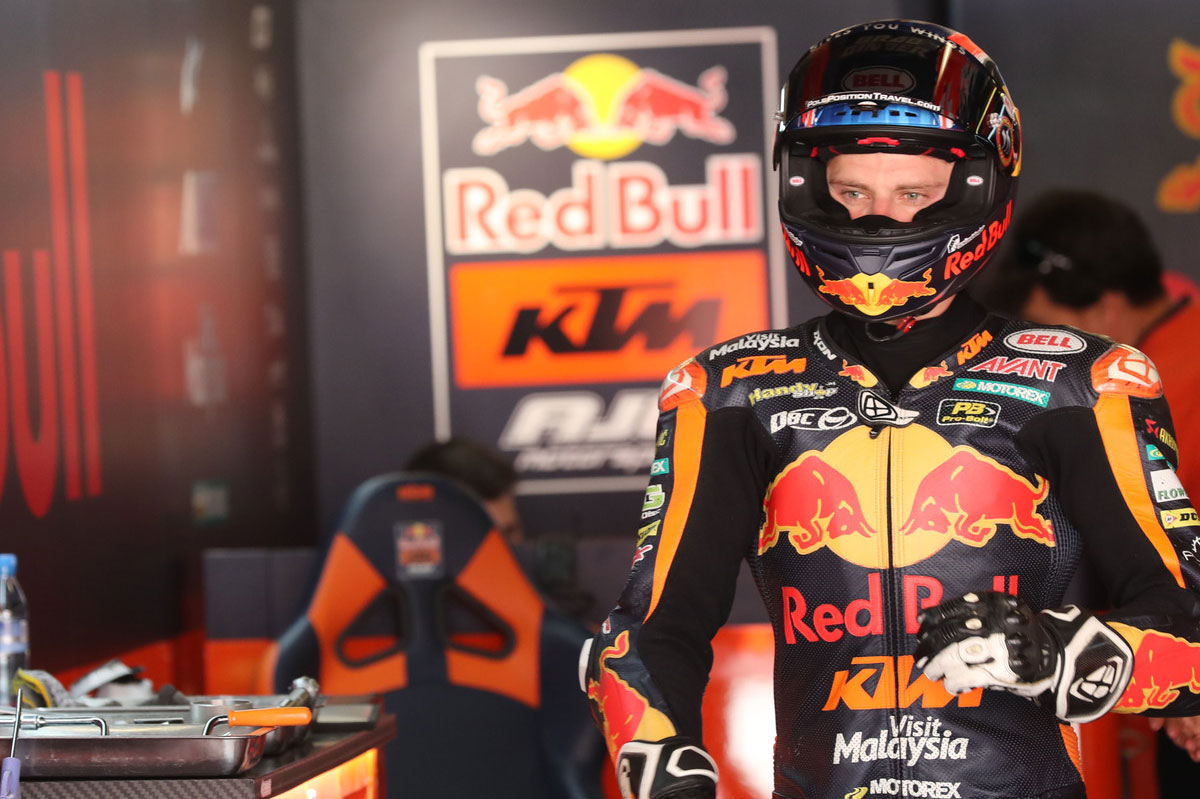 Brad Binder se llevó el mejor tiempo de los entrenamientos del viernes del GP de Holanda Brad Binder se llevó el mejor tiempo de los entrenamientos del viernes del GP de Holanda