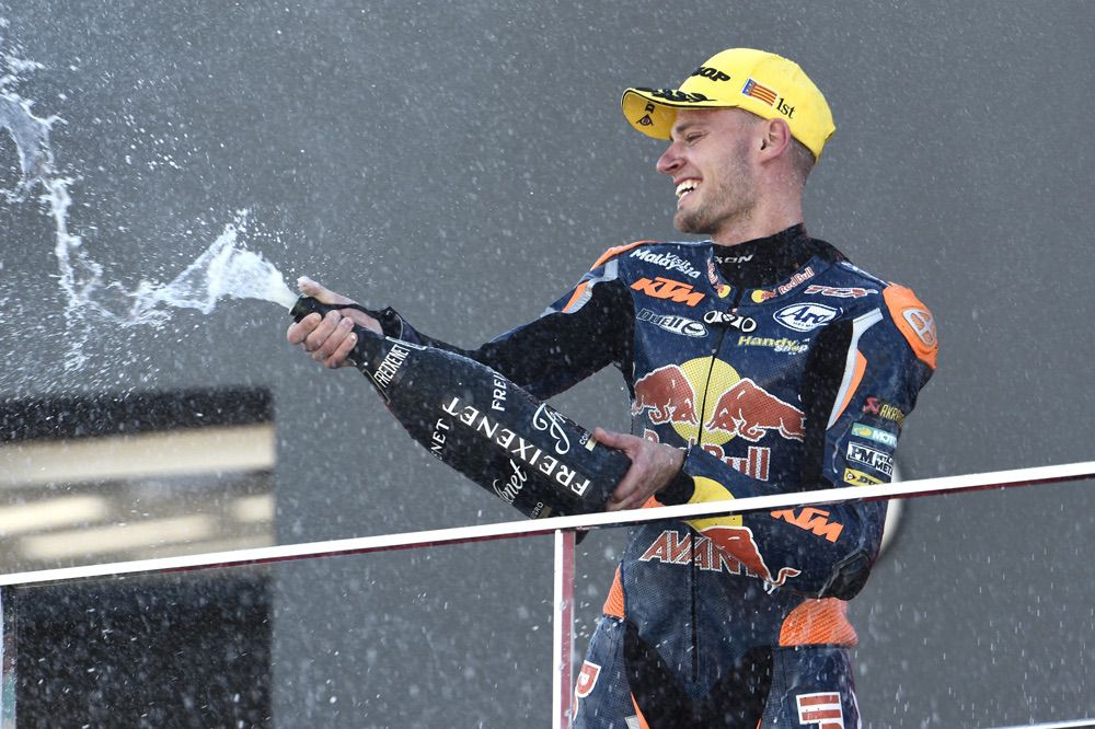 Brad Binder, Campeón del Mundo de Moto3 2016 Brad Binder, Campeón del Mundo de Moto3 2016