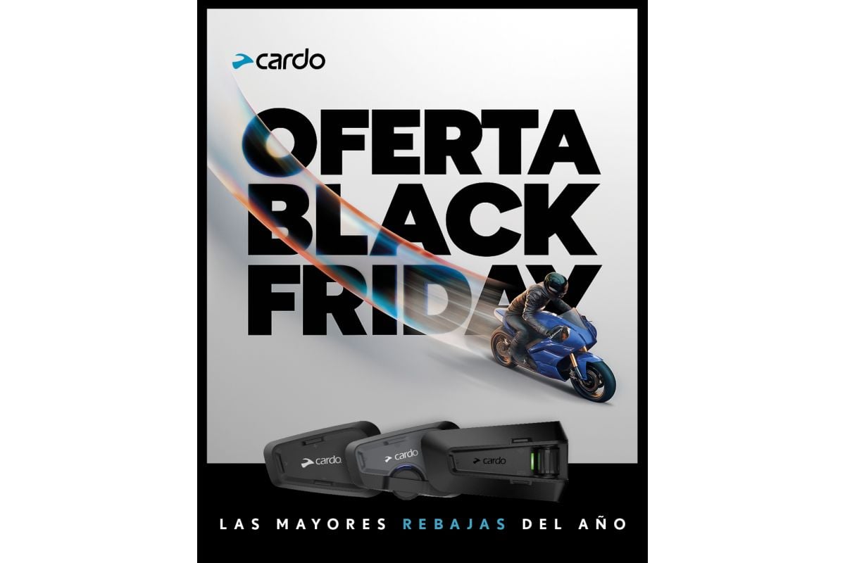 Ofertas en intercomunicadores Cardo por Black Friday 2025