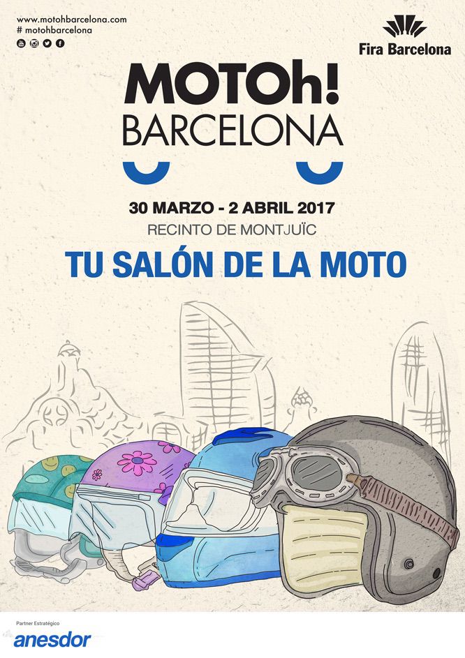 Cartel Motoh Barcelona 2017 Cartel Motoh Barcelona 2017