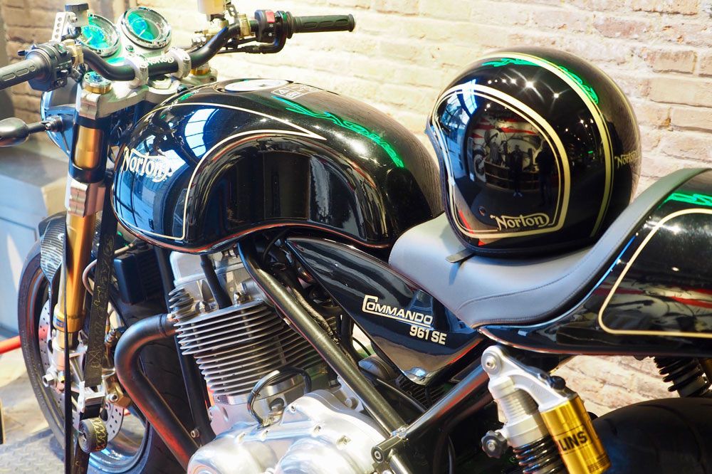 Casco de moto NZI Norton Casco de moto NZI Norton