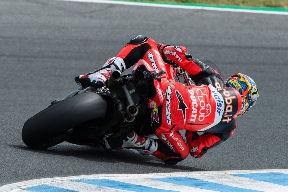 Chaz Davies es la gran baza de Ducati en el Mundial SBK 2018