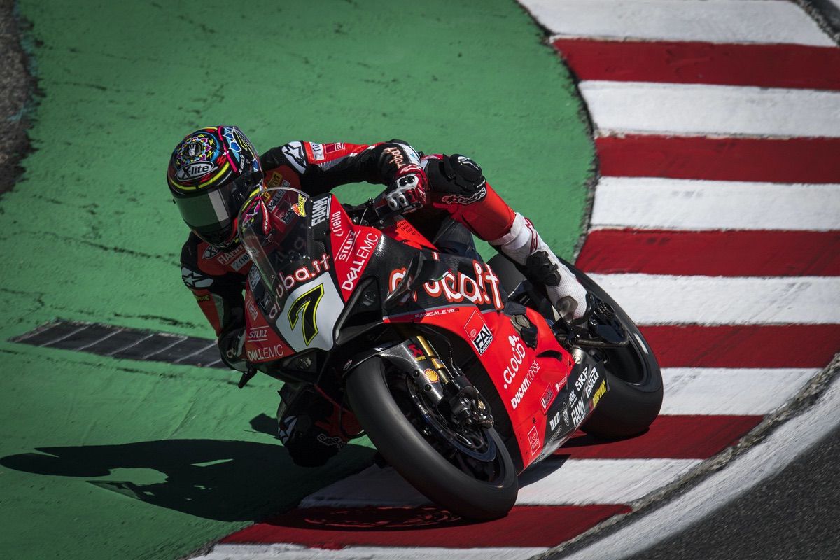 Chaz Davies, victoria en SBK en Laguna Seca