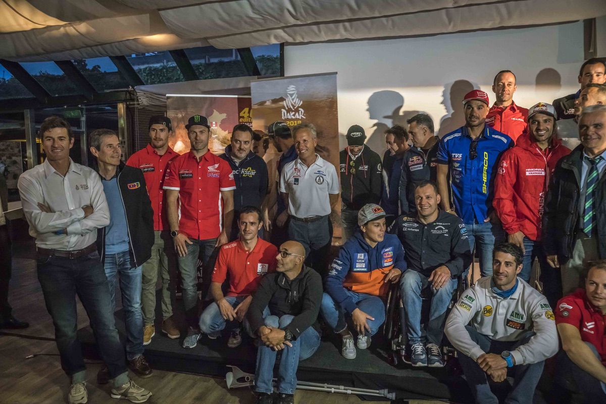 Presentación Rally Dakar 2018 Barcelona