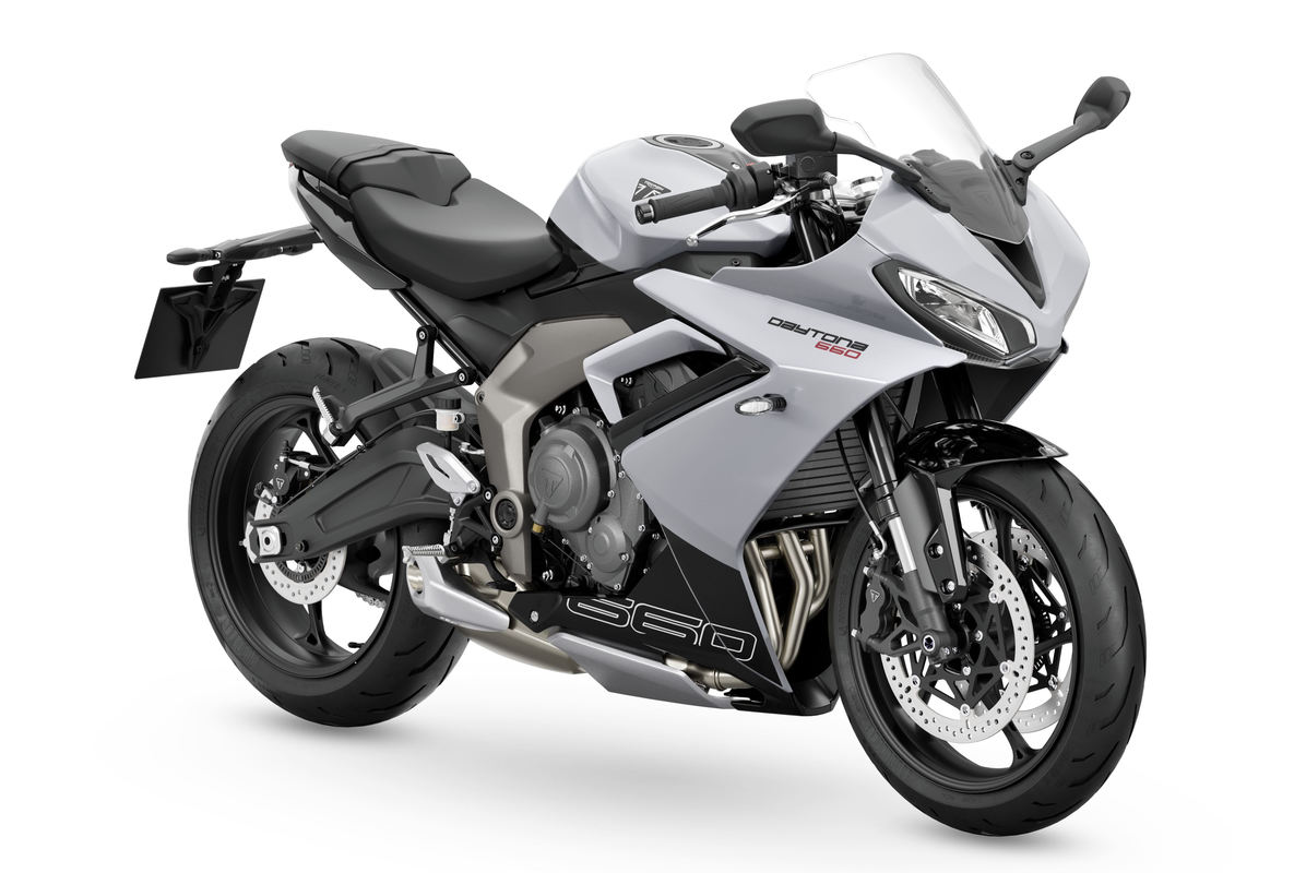 Nueva Triumph Daytona 660 2024: 95 CV, 201 kg y 9995 euros