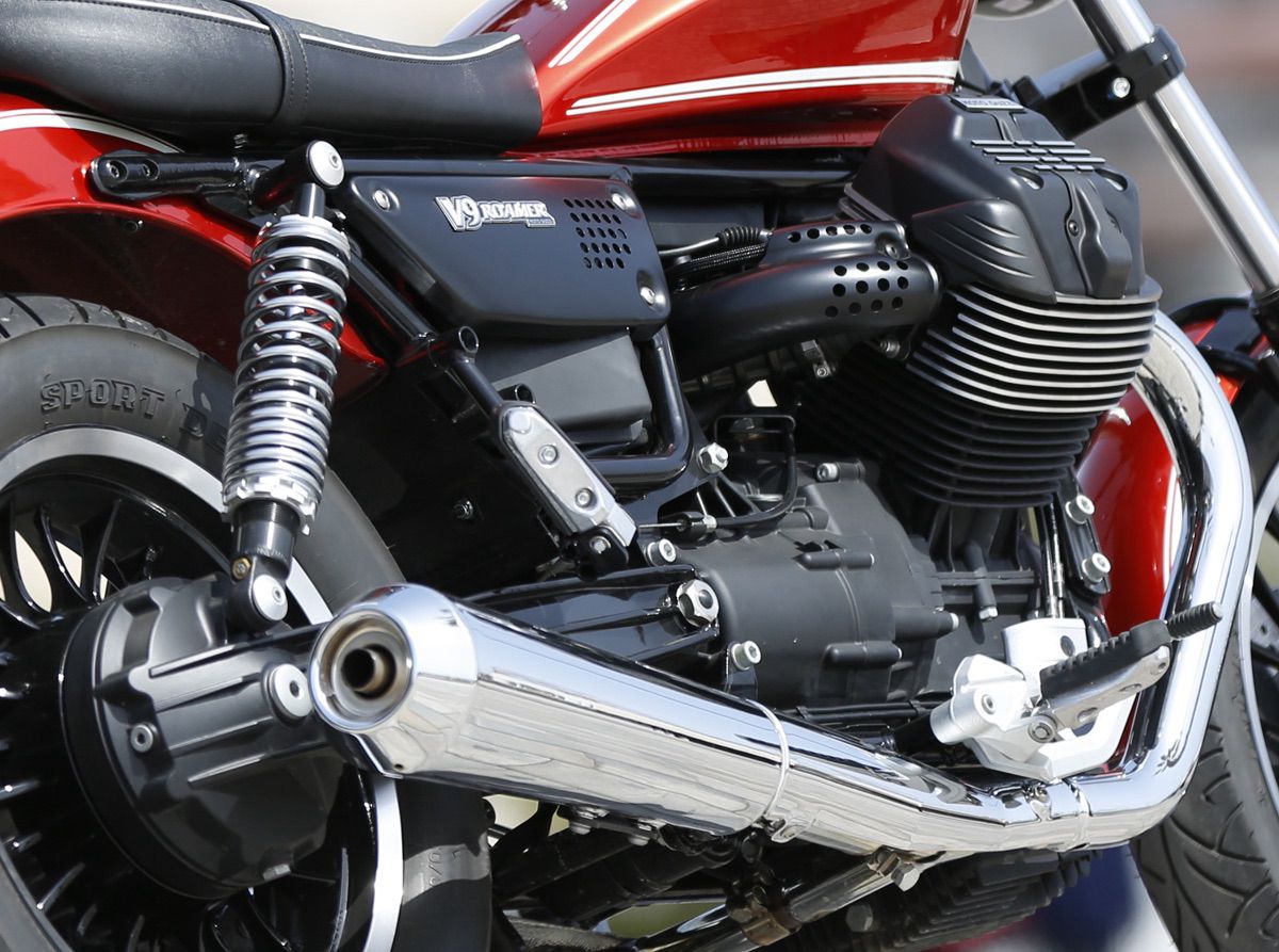 Detalle motor V9 Roamer Detalle motor V9 Roamer