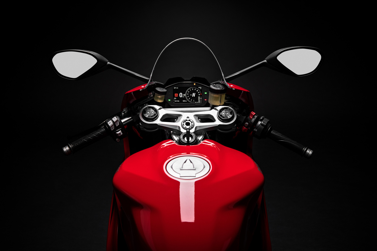 Instrumentación de la Ducati Panigale V2
